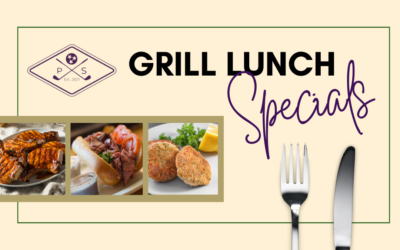 Fabulous Grill Lunch Specials This Week